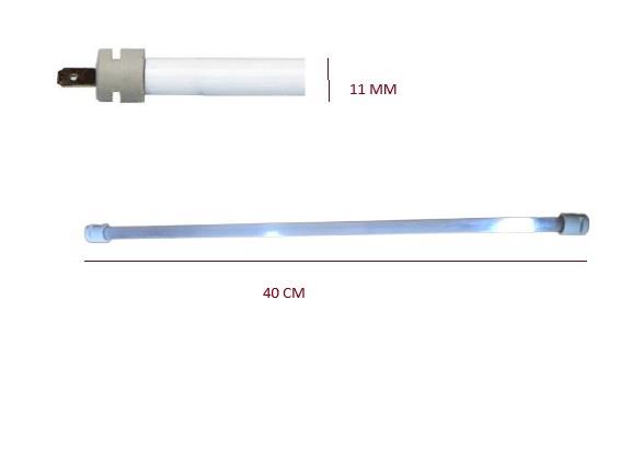 40CM QUARTZ CAM BORULU REZİSTANS 11MM
