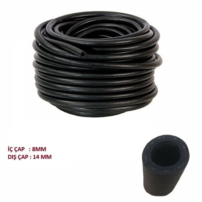 8X14MM YAKIT HORTUMU İÇİ BEZLİ