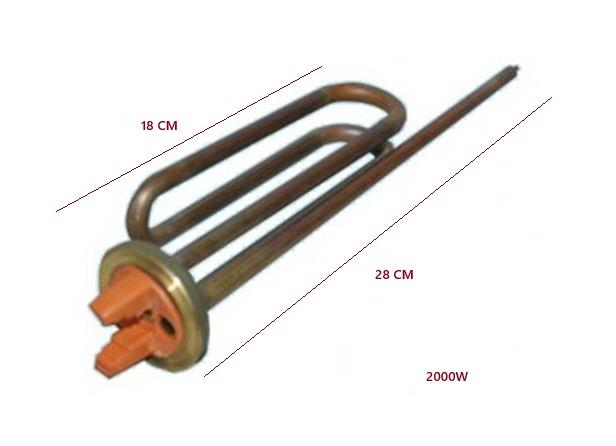 ARİSTON TERMİSİFON REZİSTANS 2000W 27CM 8,5MM BAKIR