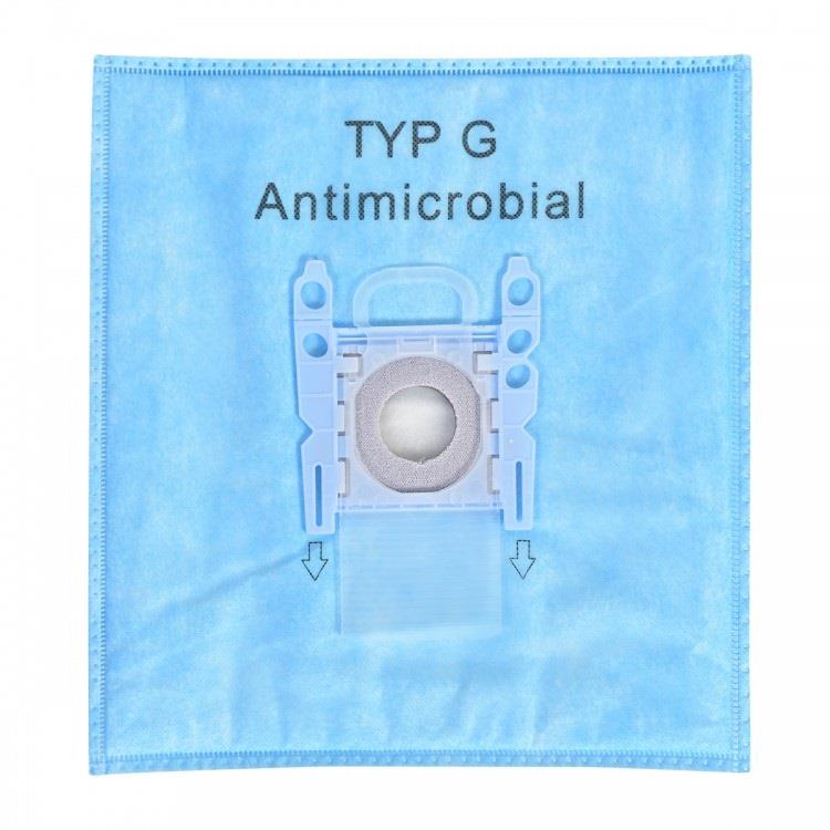 BOSCH SÜPÜRGE TORBASI G TİPİ 5 KATLI PİLELİ SENTETİK ANTİMİCROBİAL 4 ' LÜ