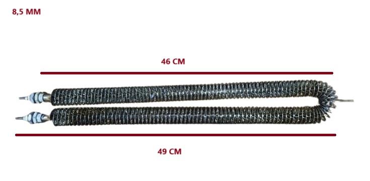 BULAŞIK MAKİNESİ KURUTMA REZİSTANSI UTİPİ 46 CM 8,5MM 2000 TABAK