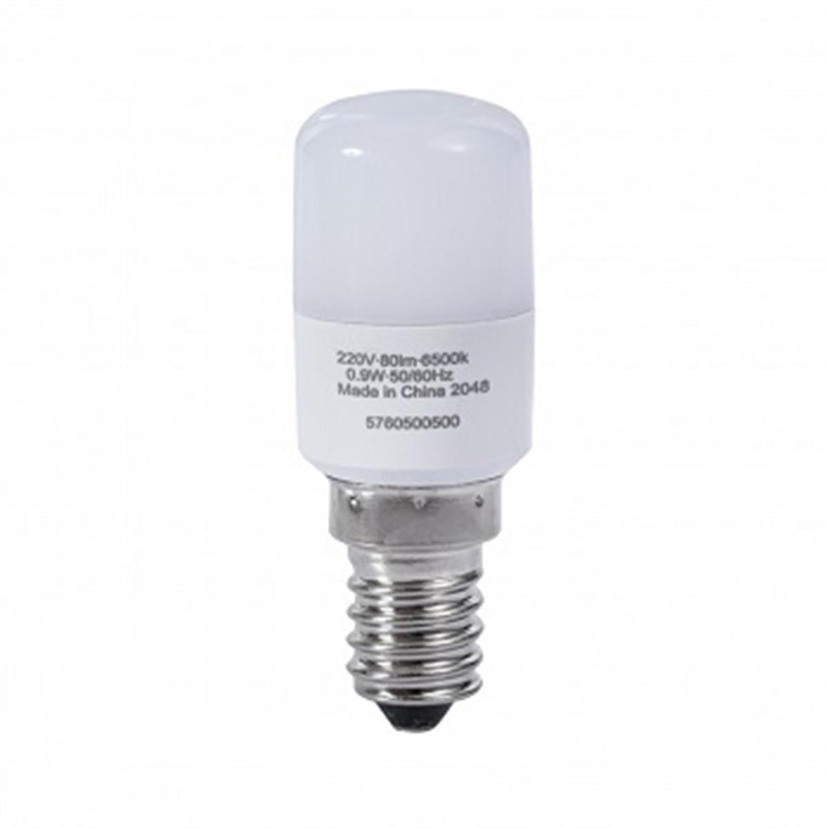BUZDOLABI LED AMPÜL 0.9 W 220V E14 (SOĞUK BEYAZ)