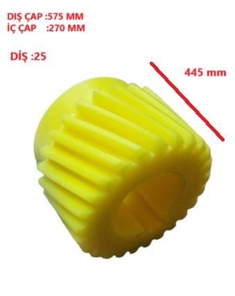 DİŞLİ ET KIYMA MAKİNASI BOSFOR 32 NO (575X270X445mm/25 DİŞ)