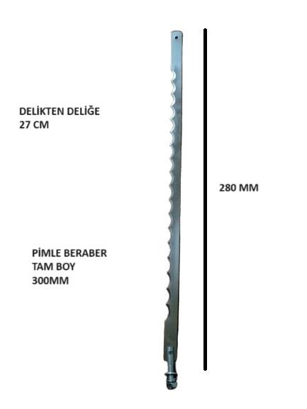 EKMEK DİLİMLEME MAKİNESİ BIÇAK PİMLİ 28 CM