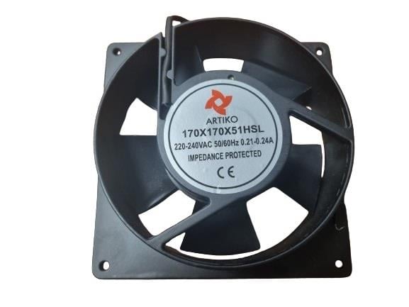 FAN KARE 170X170X51 220-240V 0,21A