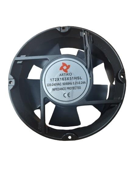 FAN KARE 172X163X51 HSL 220-240V 0,21A