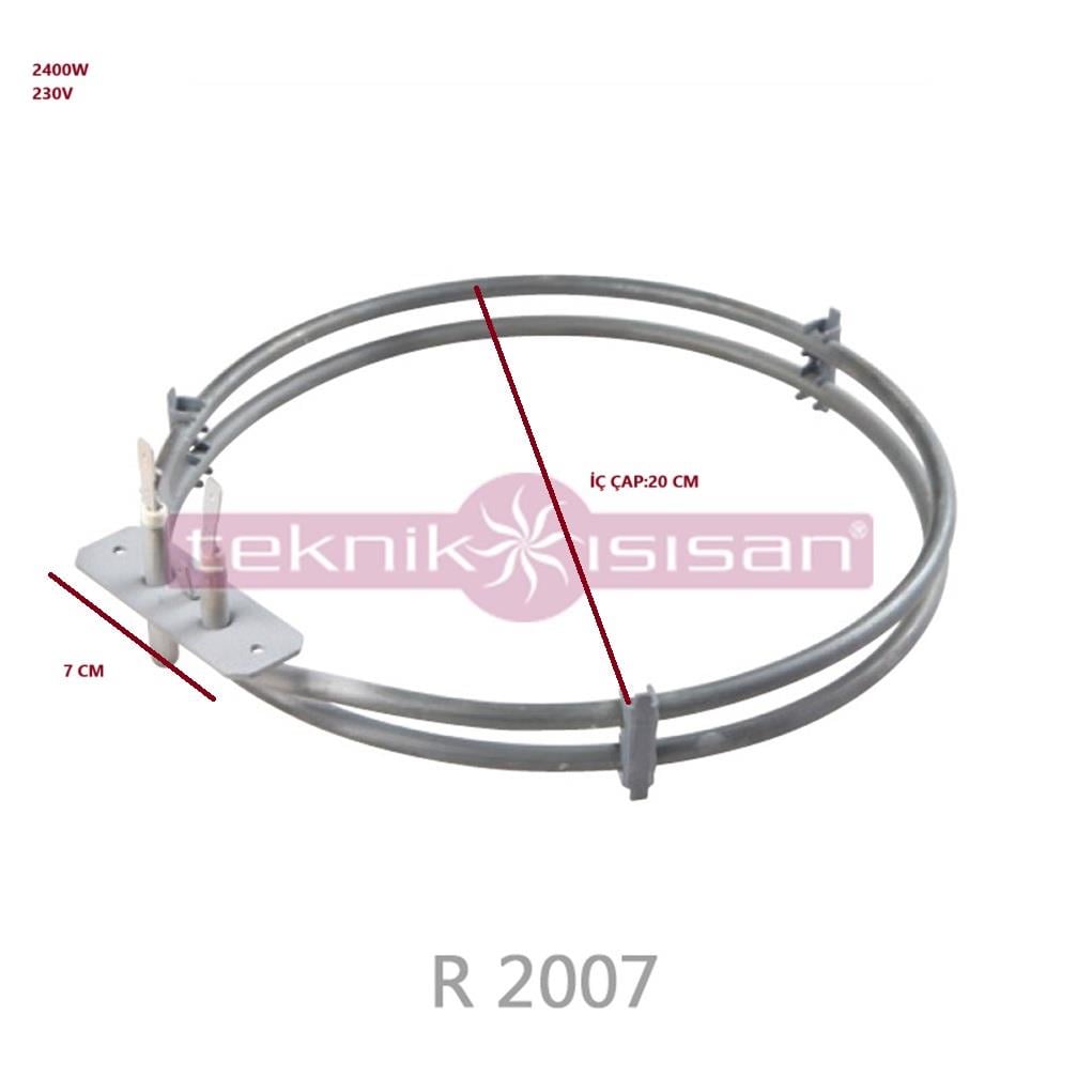 FIRIN REZİSTANS TURBO 2400W ÇAP:20 CM 6,5MM (R2007)