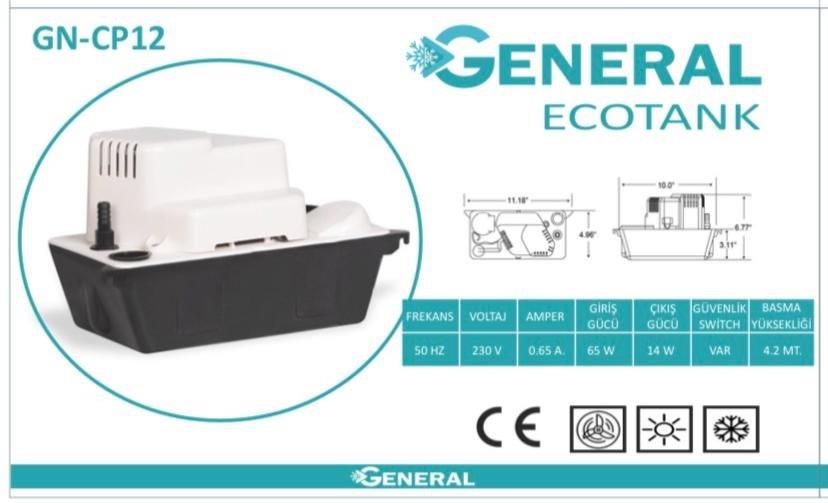 GENERAL KLİMA DRENAJ POMPASI HLCP-12
