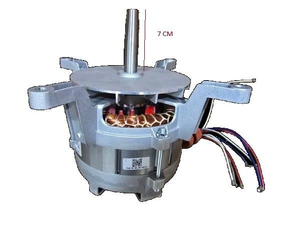 İNOKSAN-EMPERO FIRIN FAN MOTORU 850W 1400 RPM 380V/220V 2,6/1,5A (7CM MİL)