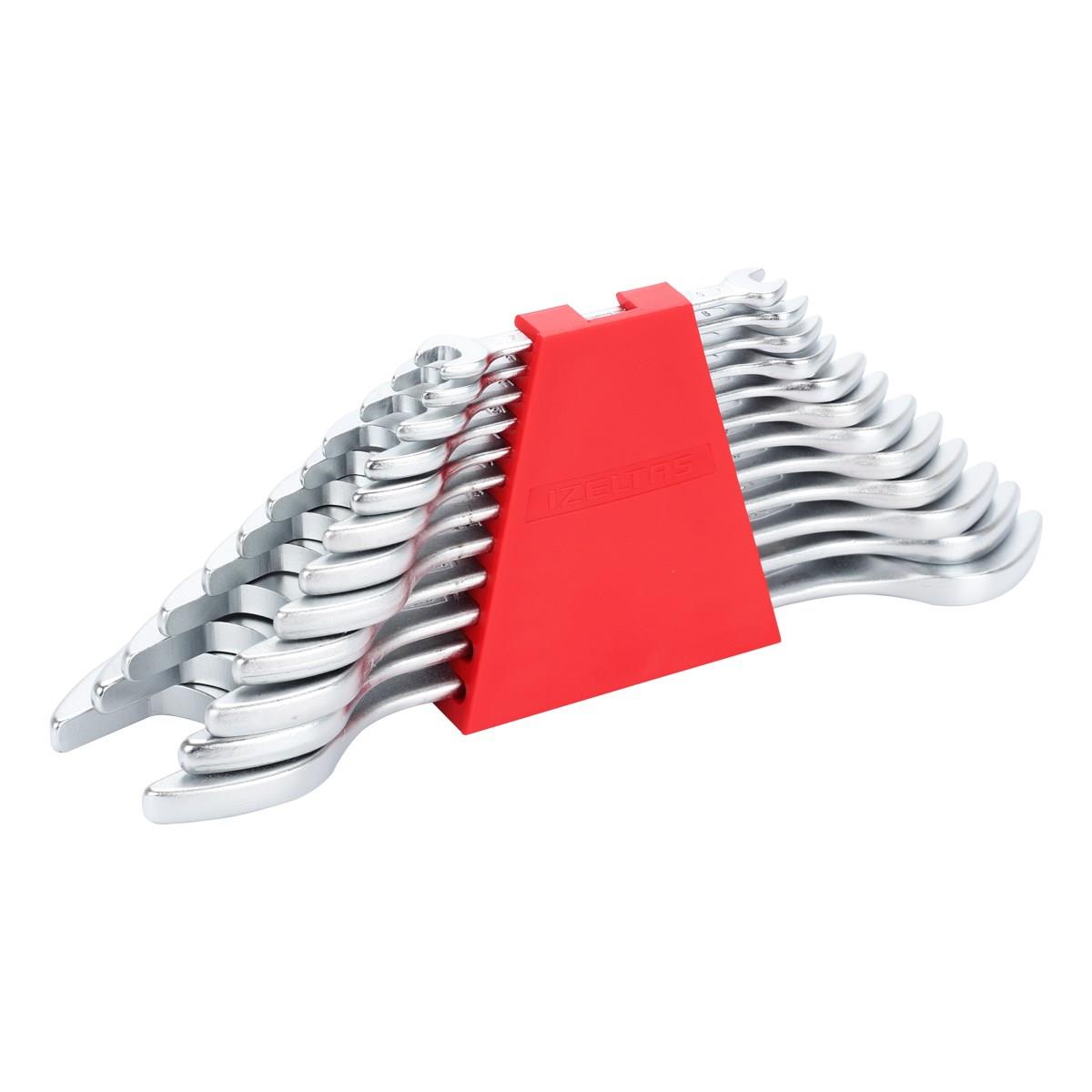 İZELTAŞ 12 Lİ ÇATAL İKİ AĞIZ ANAHTAR TAKIMI KISA BOY 0100002112