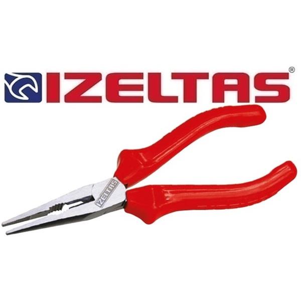 İZELTAŞ 140 MM UZUN KARGABURUN DÜZ UÇLU OPAK 