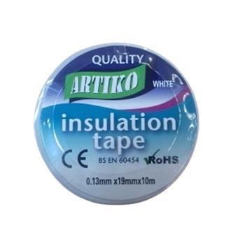İZOLE BANT ELEKTRİK BEYAZ 0,13X19X10MT