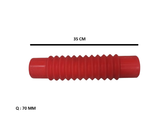 KÖRÜKLÜ HORTUM Q70X350 MM
