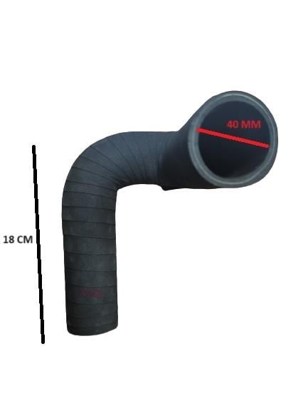 KROMLÜKS BYM POMPA KAZAN DİRSEKLİ HORTUM (SAG) 180*180X40MM