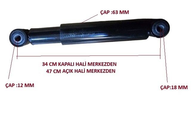 KROMLÜKS ÇAMAŞIR MAKİNESİ AMORTİSÖR 30-40-50-60 KG