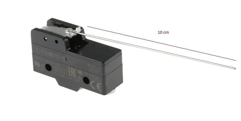 MİKRO SWİCH UZUN TEL(10CM) Z-15HW78-B 1NO+1NC 15A)