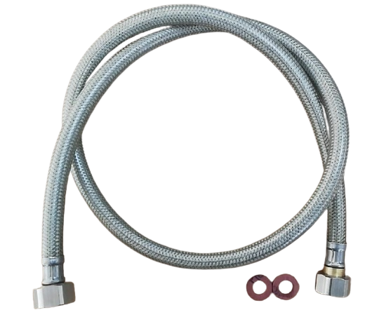 ÖN YIKAMA DUŞ SETİ PASLANMAZ ÇELİK HORTUM 100 CM