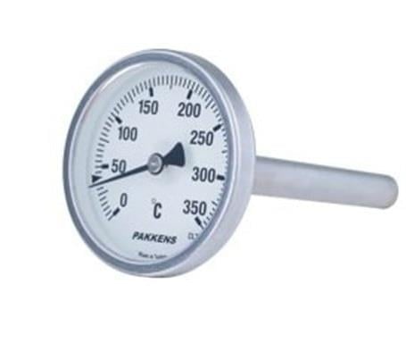 Q63MM TERMOMETRE 0-350 C DALDIRMA BOY 10CM PAKKENS