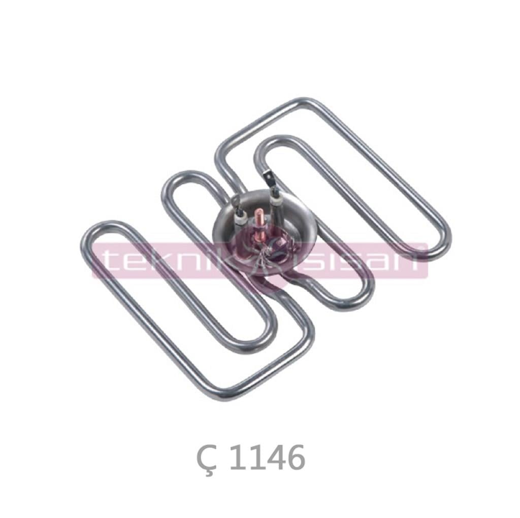 SEMAVER REZİSTANSI YUVARLAK FLANŞ 3200W 19X17 CM