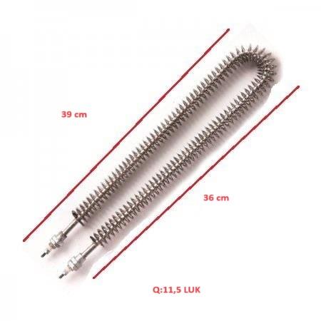 SERPANTİN REZİSTANS U TİPİ 40 CM Q:11,5 MM