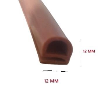 SİLİKONLU FIRIN CONTASI E TİPİ 12MM (KIRMIZI)