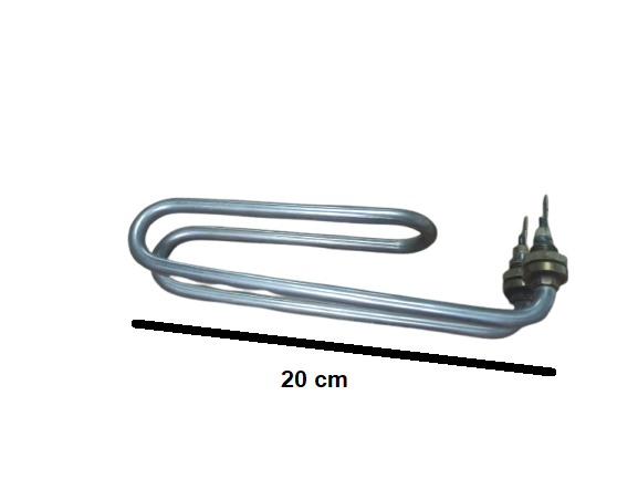 SİNAN REZİSTANS KAZAN TİPİ 20CM 2000W 220V BÜKÜMLÜ CR-Nİ Q:8,5