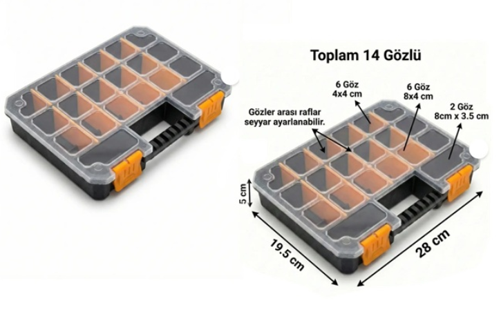 SUPERBAG ORGANİZER TAKIM ÇANTASI (ORG-14)