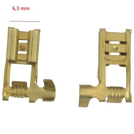 TERMİNAL EĞRİ BAYRAK TİPİ DİŞİ 6,3MM (GF1D EĞRİ KUTU:250 AD)