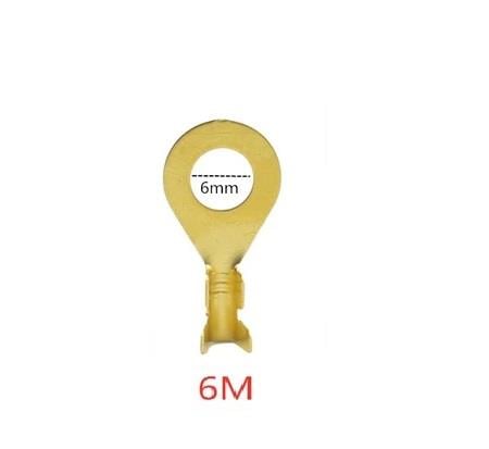 TERMİNAL YUVARLAK GKN 2,5-M6 MM (PAKET 250 AD)