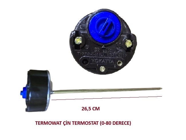 TERMOWAT ÇİN TERMOSTAT (0-80 DERECE)