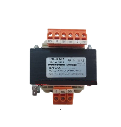 TRAFO 90VA 220V (2*12 - 2*13) KLEMENSLİ