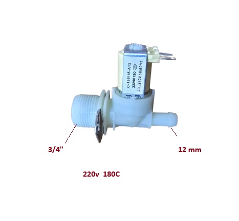 VENTİL TEKLİ ARÇELİK 180 C METAL BIRAKETLİ 12MM