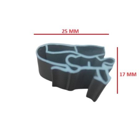 YANDAN GEÇMELİ CONTA MIKNATISLI 1 BOY 2,50MT (YB105F)