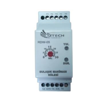 YIKAMA ZAMAN ROLESİ 1-30 SN DURULAMA., 230V AC 9 A (RDW-5)
