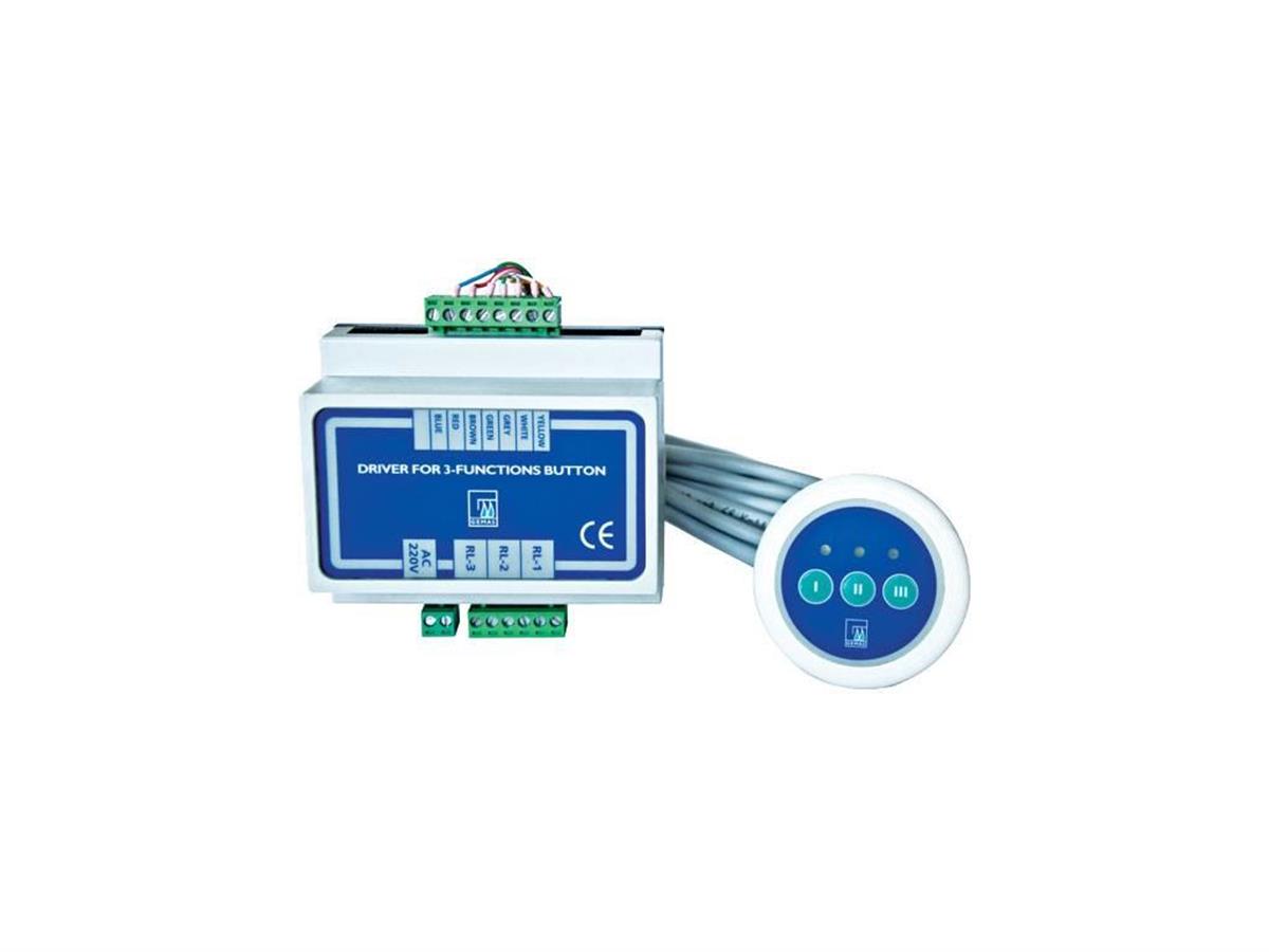 Gemaş  3 Fonksiyonlu Buton + Sürücü