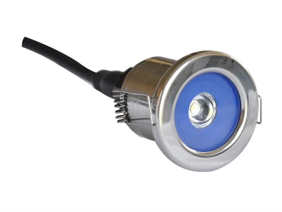 Gemaş Havuz Sualtı Aydınlatma Lambası, 1W Paslanmaz Micro