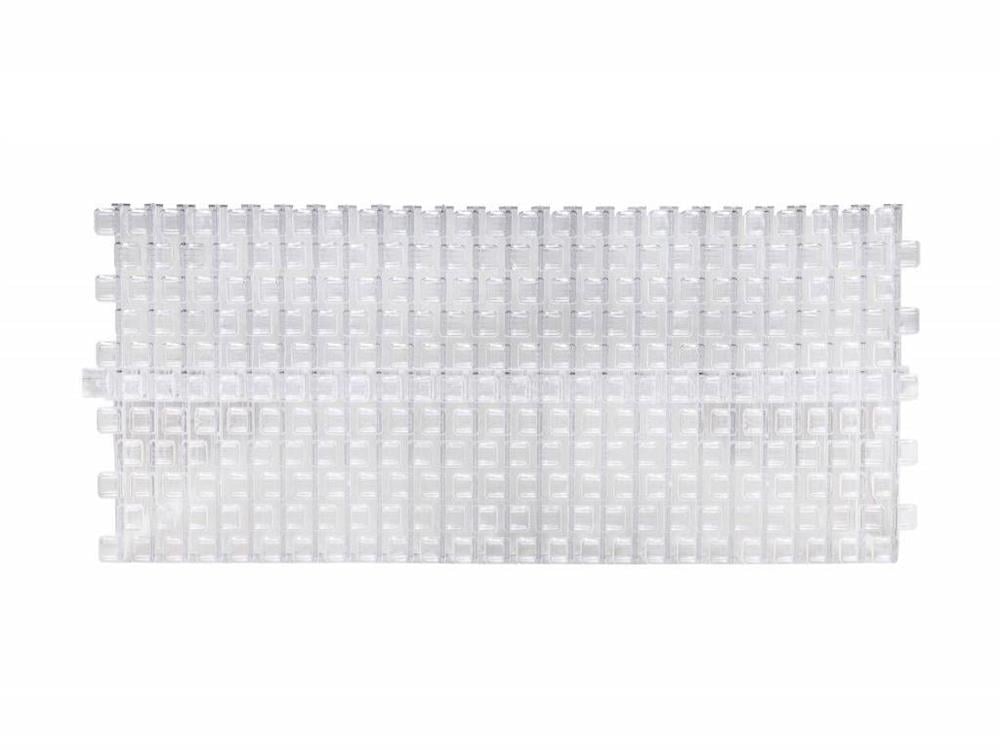  Gemaş Havuz Taşma Izgara Şeffaf  Kare 25 cm