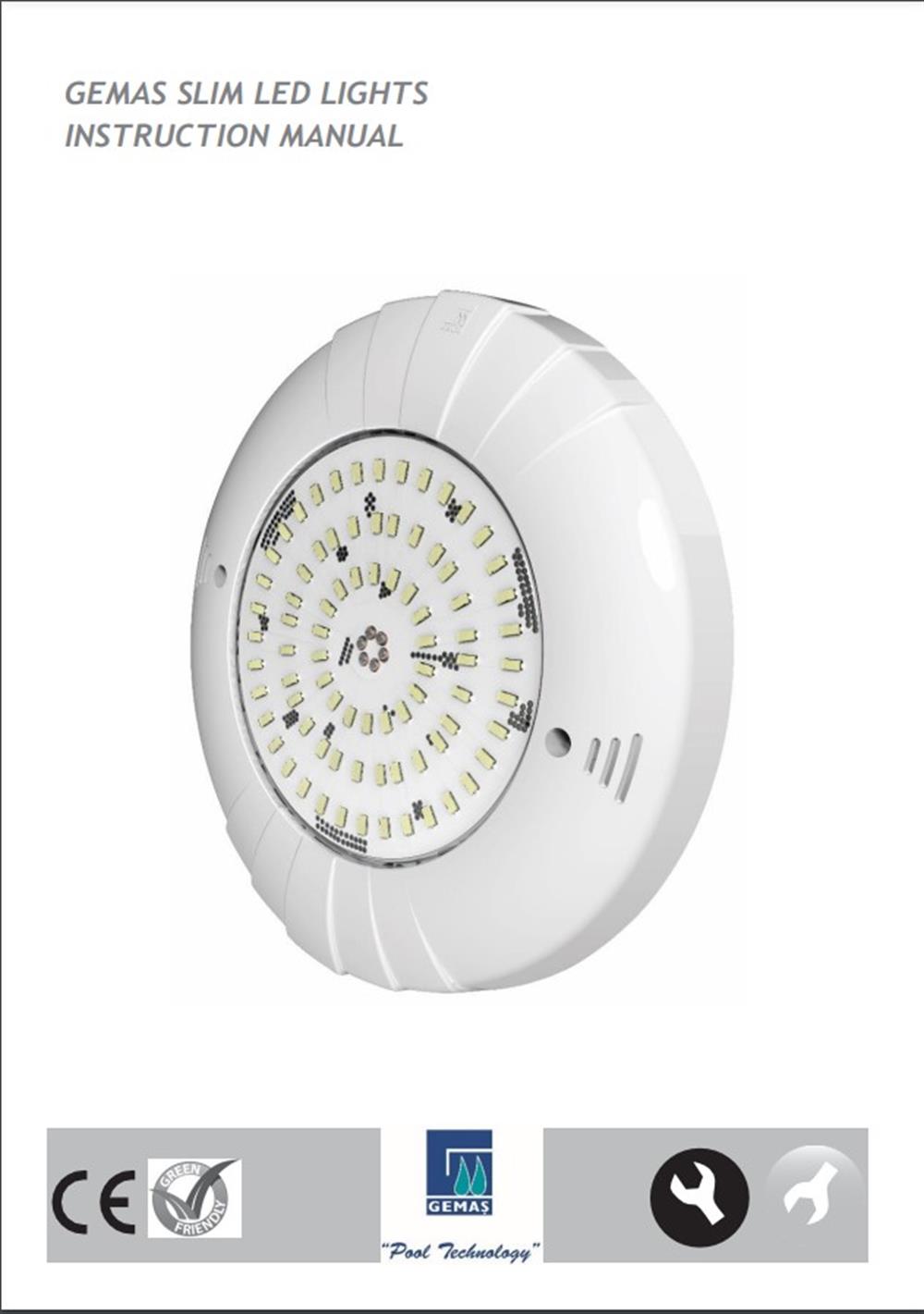 Gemaş Havuz Sualtı 81 Ledli Lamba  Beyaz