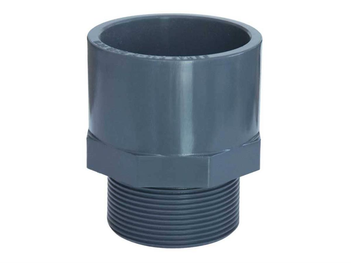 Gemaş Adaptör 63 PVC Dıştan Dişli