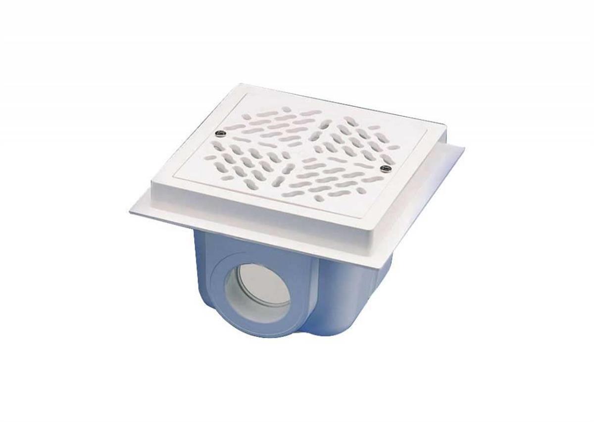Gemaş Kare Dip Havuz Süzgeci(Beton Havuzlar İçin)