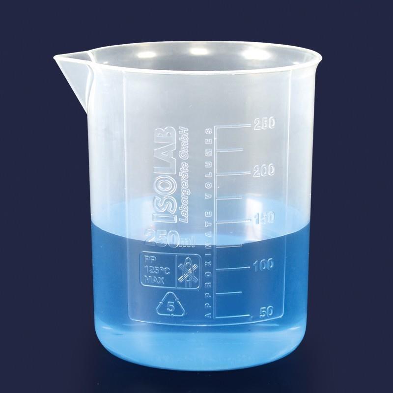 Plastik beher 25 ml 	