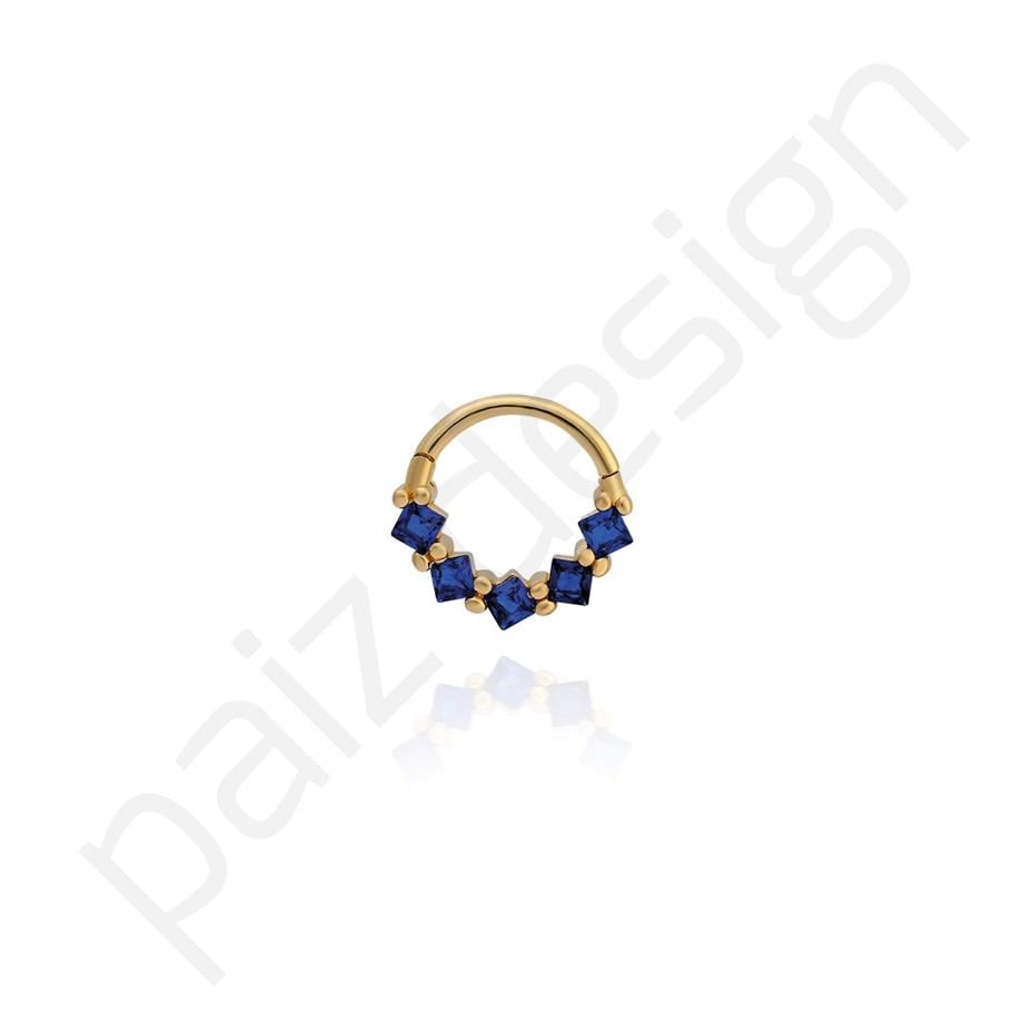 Paiz14 K Altın Halka Piercing