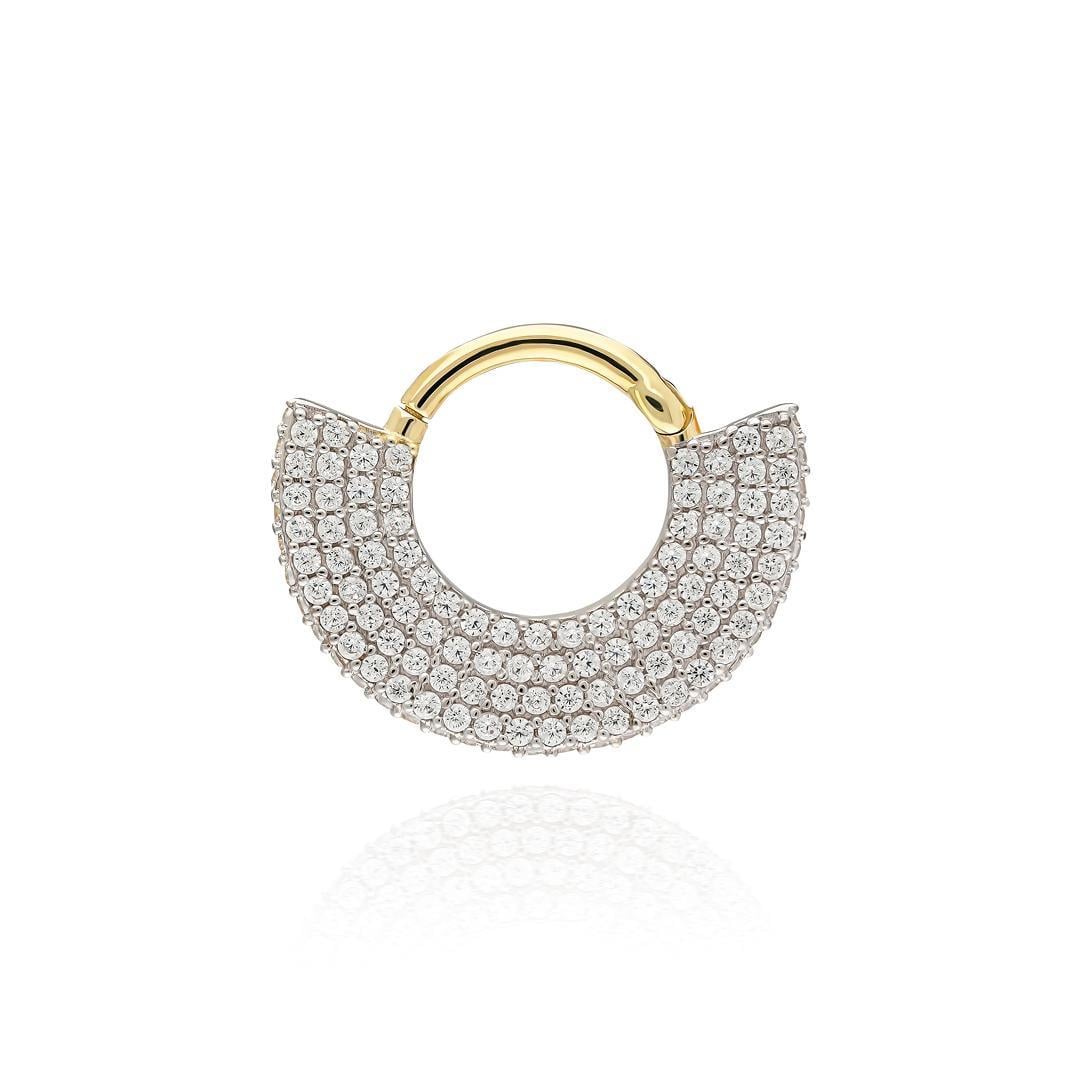 Paiz14 K Altın Halka Piercing