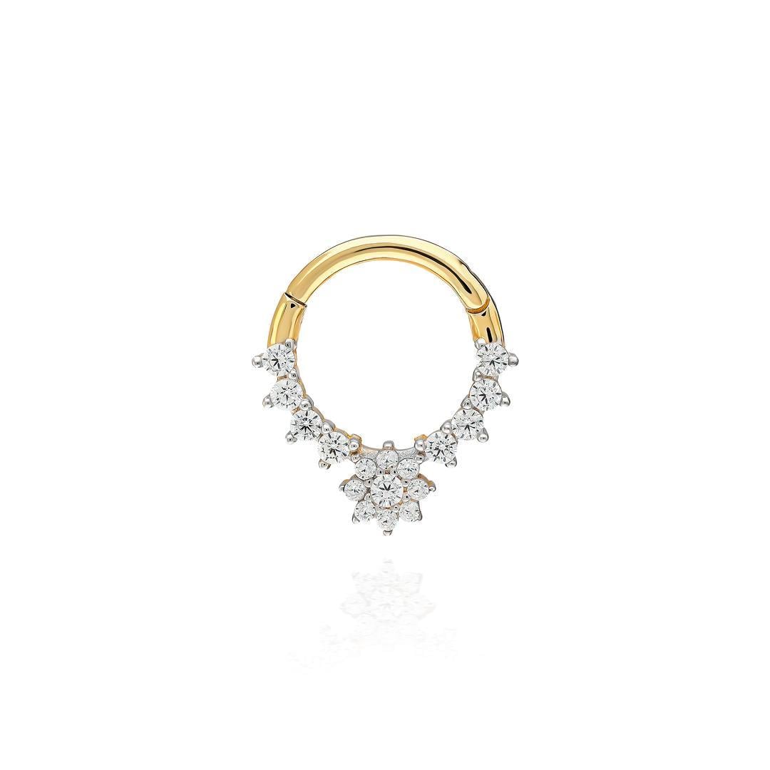 Paiz14 K Altın Halka Piercing
