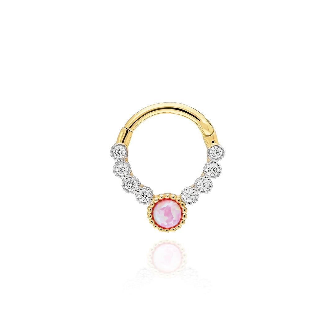 Paiz14 K Altın Halka Piercing