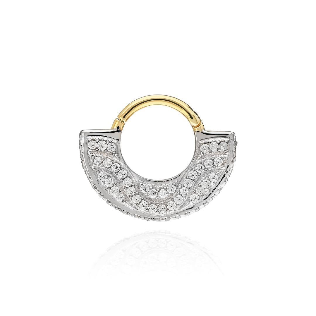 Paiz14 K Altın Halka Piercing