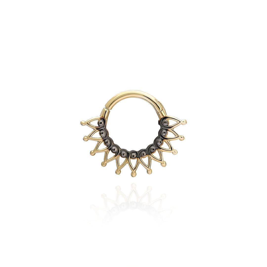 Paiz14 K Altın Halka  Piercing
