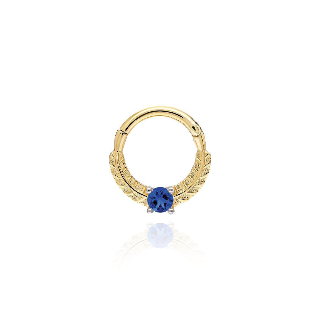 Paiz14 K Altın Halka Piercing