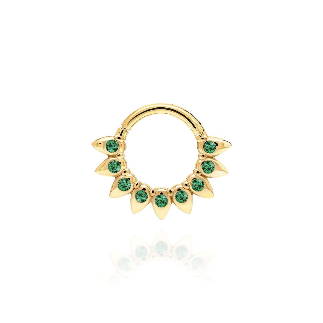 Paiz14 K Altın Halka Piercing