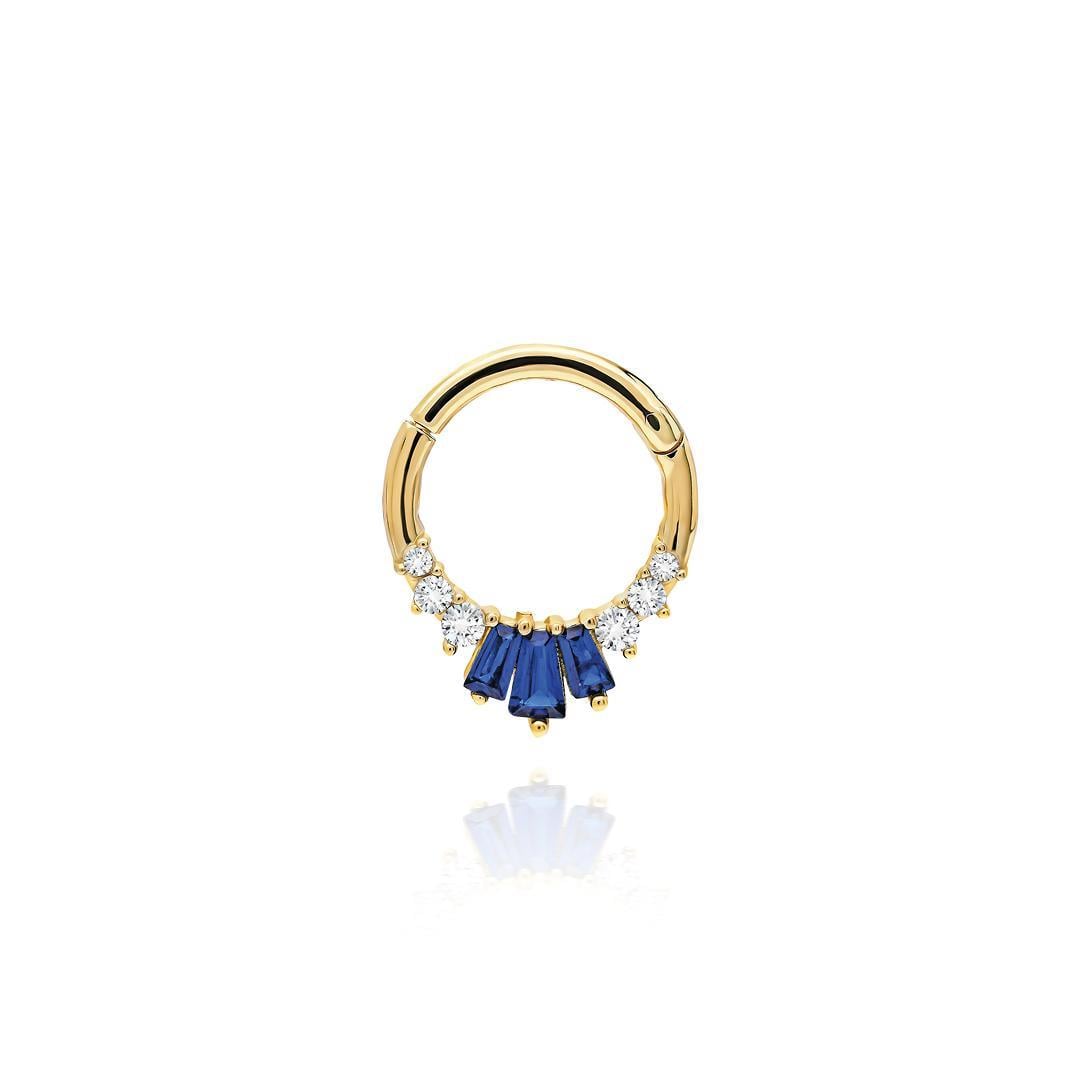 Paiz14 K Altın Halka Piercing